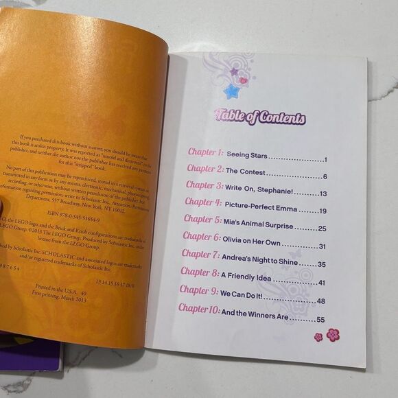 Lego Friends Girls Children Paperback Books 3 4 Reading Leisure Education School - Picture 5 of 6